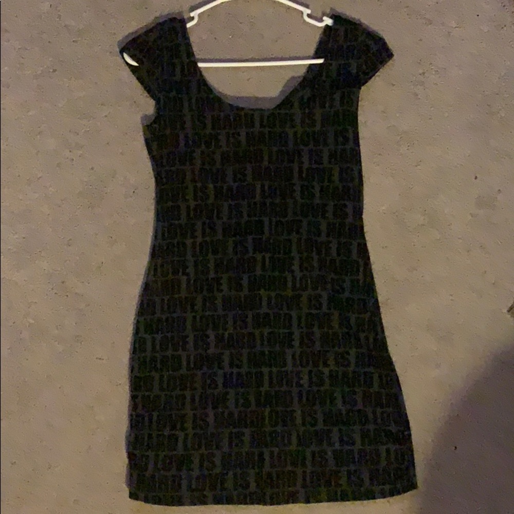 Love is Hard Mini Dress